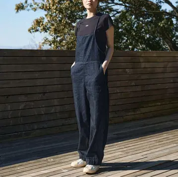 Lee 데님 살로펫 LL9015 인디고 블루 M 오버롤