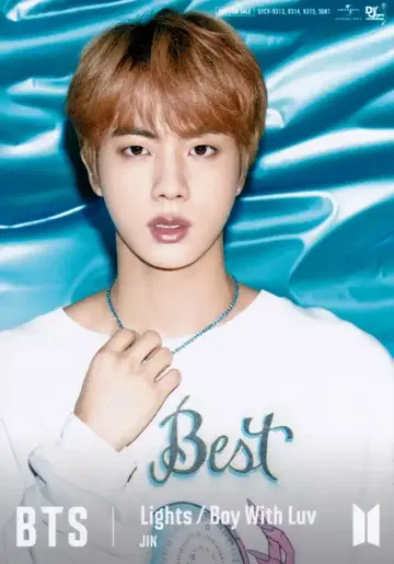 BTS Lights/Boy With Luv JIN 브로마이드