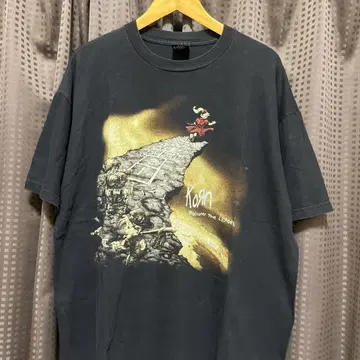 90s korn 티셔츠 follow the leader XL