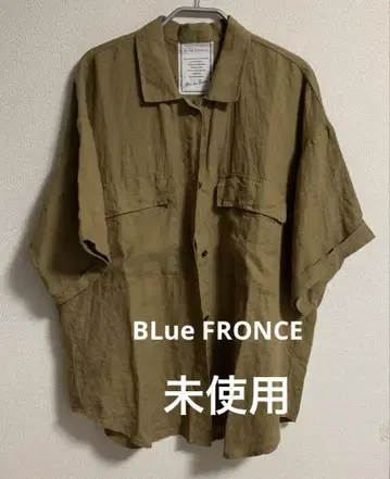 BLue FRONCE 미사용 린넨 셔츠