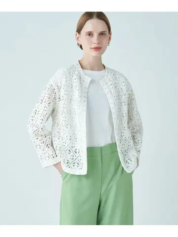 Ballsey 보르지 서클 모티브 자수 자켓