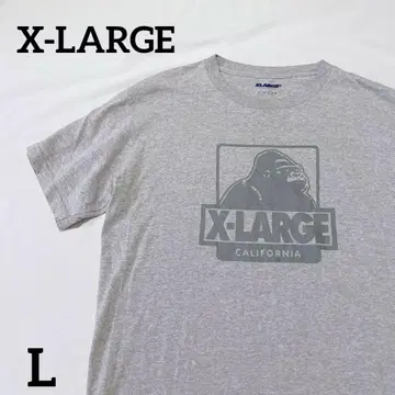XLARGE CALIFORNIA 티셔츠 고릴라 반팔 그레이 L