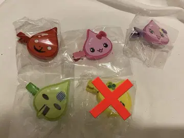 물방울 앞머리 클립 가챠가챠