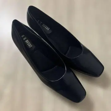 DREAM B.B. 블랙 펌프스 24 힐 5cm 출퇴근 프라이빗