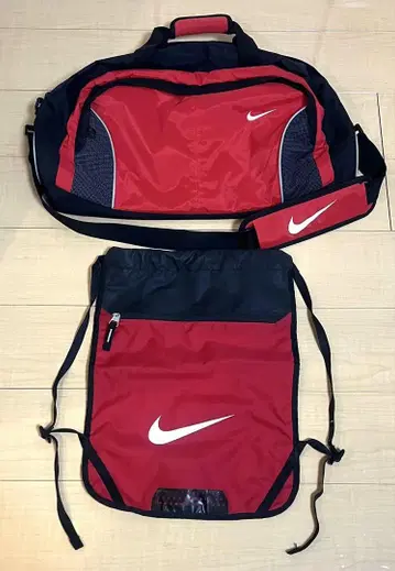 Nike 더플 보스턴 백 냅색 세트 빨간색 레드 나이키
