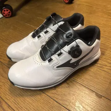 Mizuno 골프화 25.5cm 화이트/블랙