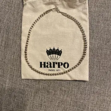HARPO 비즈 목걸이 오리지널 파우치 포함