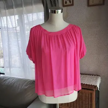 파올라 플라니 실크 블라우스