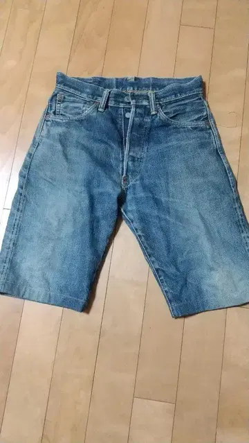 데님 숏 팬츠 라이트 블루