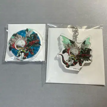 유희왕 포츄 캔뱃지 & 아크릴 키링 리볼버 코우가미 아키라