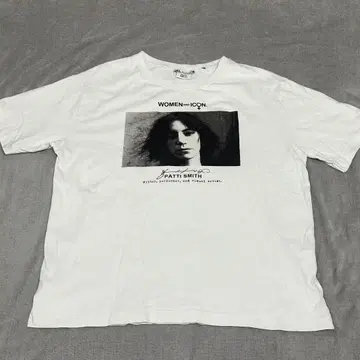 자라 ICON PATTI SMITH 소니 티셔츠 화이트