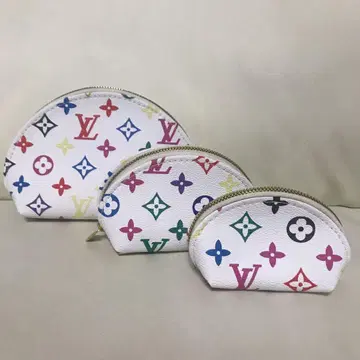 LV 로고(브랜드 없음) 마트료시카 파우치 3개 세트
