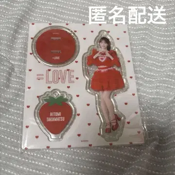 이코러브 아크릴 스탠드 미개봉 새상품 다카마츠 히토미 토쿠베츄