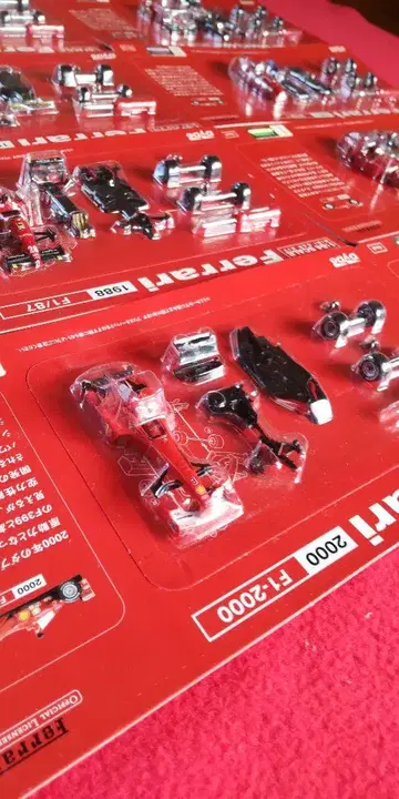 다이도 캠페인 Ferrari 미니카 키트 8대 세트 1/64