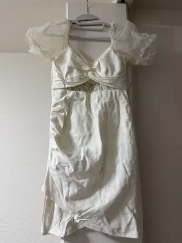 화이트 드레스 S 사이즈