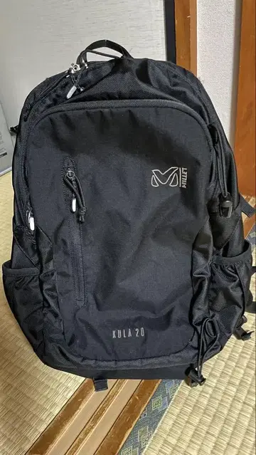 MILLET KULA 20 블랙 백팩