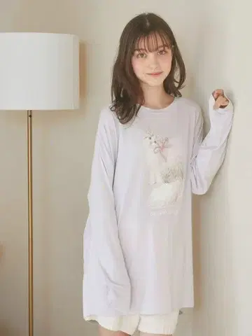 젤라또피케 CAT 원포인트 롱T 고양이 프린트
