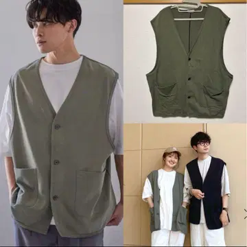 LOWRYS FARM 컷 스티치 베스트 299368