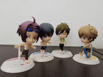 치비쿤 캐릭터 Free! 4개 세트