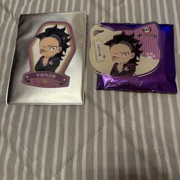 귀멸의 칼날 난자 특별 임무 코스터 미니게임 스티커 시나즈가와 겐야