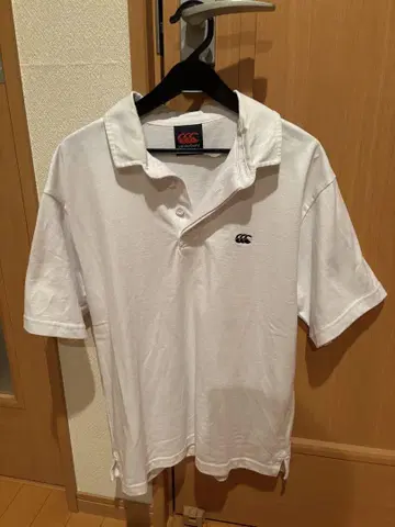 캔터베리 화이트 피케 셔츠 S