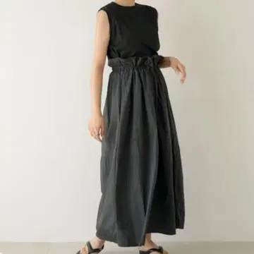 미사용 새상품 rectangle 직사각형 드로스트 도킹 원피스