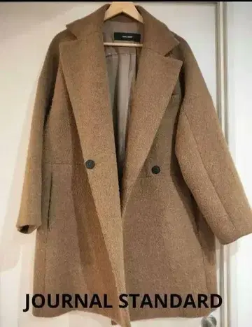JOURNAL STANDARD 브라운 울 코트