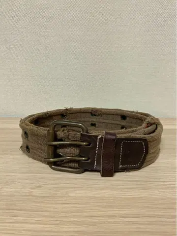 Abercrombie & Fitch 데미지 가공 밀리터리 비둘기 벨트