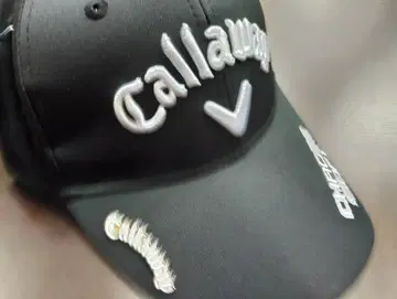 CALLAWAY 캘러웨이 모자 골프 캡 마커 포함 블랙