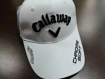 CALLAWAY 캘러웨이 모자 골프 캡 마커 포함 화이트