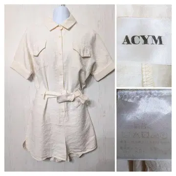 ACYM 아심 셔츠형 미니 올인원 F