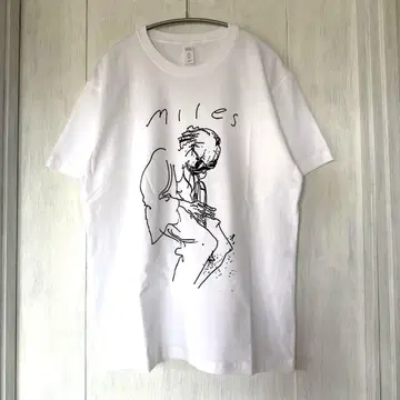 Miles Davis /L 사이즈/화이트