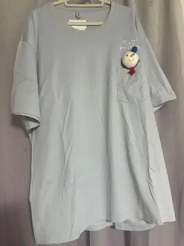doublet 티셔츠 23SS 화이트 스노우맨