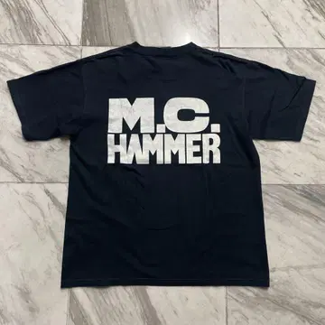 90년대 빅 로고 MC HAMMER 티셔츠 힙합