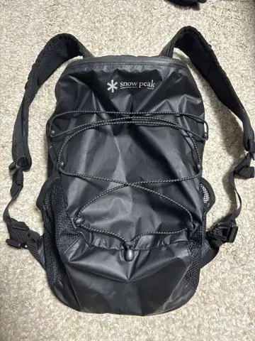 스노우피크 블랙 백팩 백팩