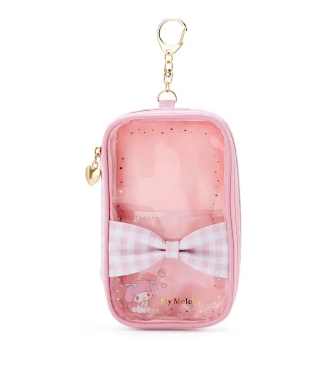 Sanrio My Melody Enjoy Idol Acrylic Stand Holder Keyring Pouch