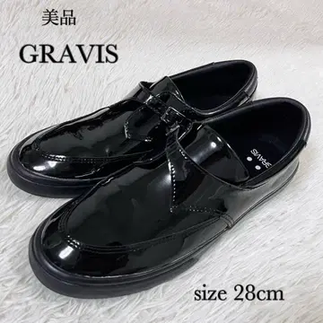 새상품급 GRAVIS 그라비스 몽크 스트랩 에나멜 드레스 슈즈 28cm