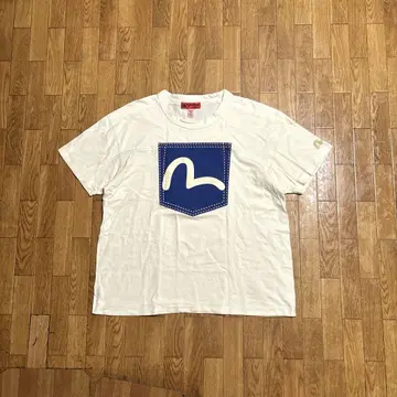 EVISU by YAMANE 티셔츠 크림 42 카모메 데마에