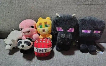 Minecraft 마인크래프트 봉제 인형 세트