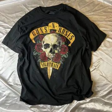 Guns N' Roses Nightrain 티셔츠 블랙