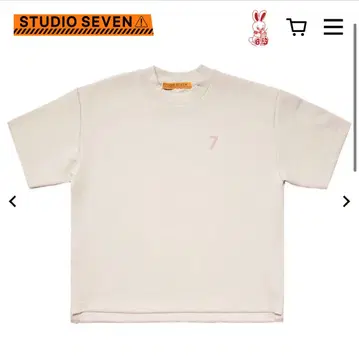 STUDIO SEVEN 카드보드 니트 SS 티셔츠