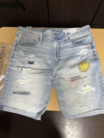 AMERICANEAGLE 아메리칸 이글 데미지 스트레치 데님 36