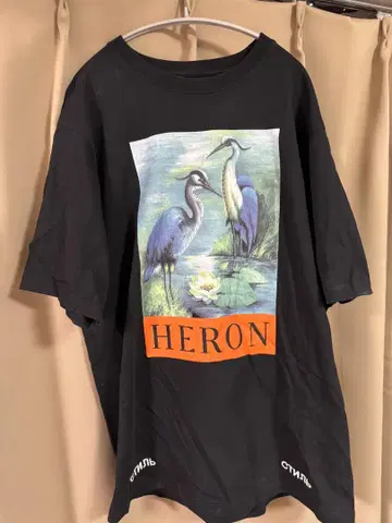 HERON PRESTON 헤론 프린트 티셔츠 B