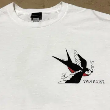 deviluse 데빌 유스 제비 티 셔츠