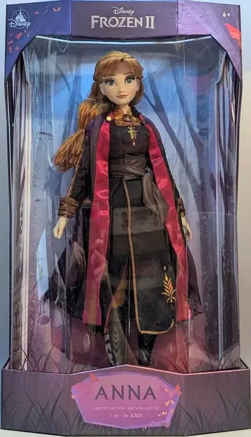 디즈니 스토어 Limited Edition 1of 6300 Anna