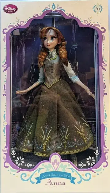 디즈니 스토어 Limited Edition 1of 5000 Anna 안나