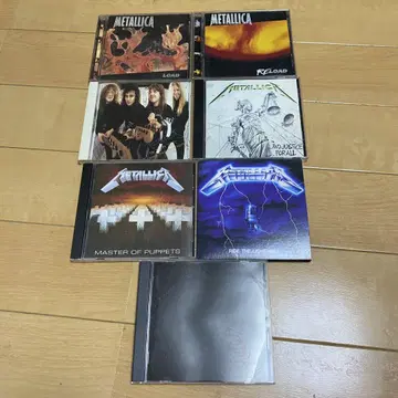 메탈리카 CD 7장 세트