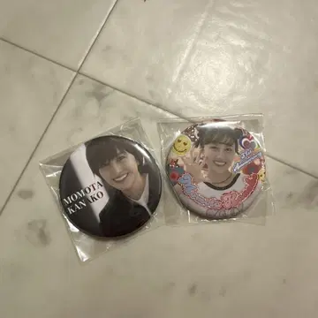 모모타 나나미 캔뱃지 2개 세트