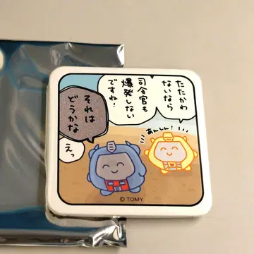 싸우지 마! 트랜스포머 스퀘어 캔뱃지 오푸상 비상