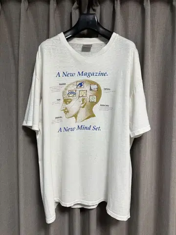 90s USA제 Microsoft 아트 디자인 양면 프린트 티셔츠 XL